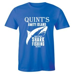 Quints Shark Fishing Amity Island Classic T-shirt